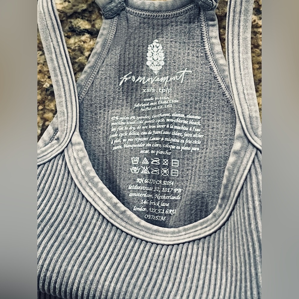 NWOT Free People Happiness Runs Tank - Picture 10 of 10
